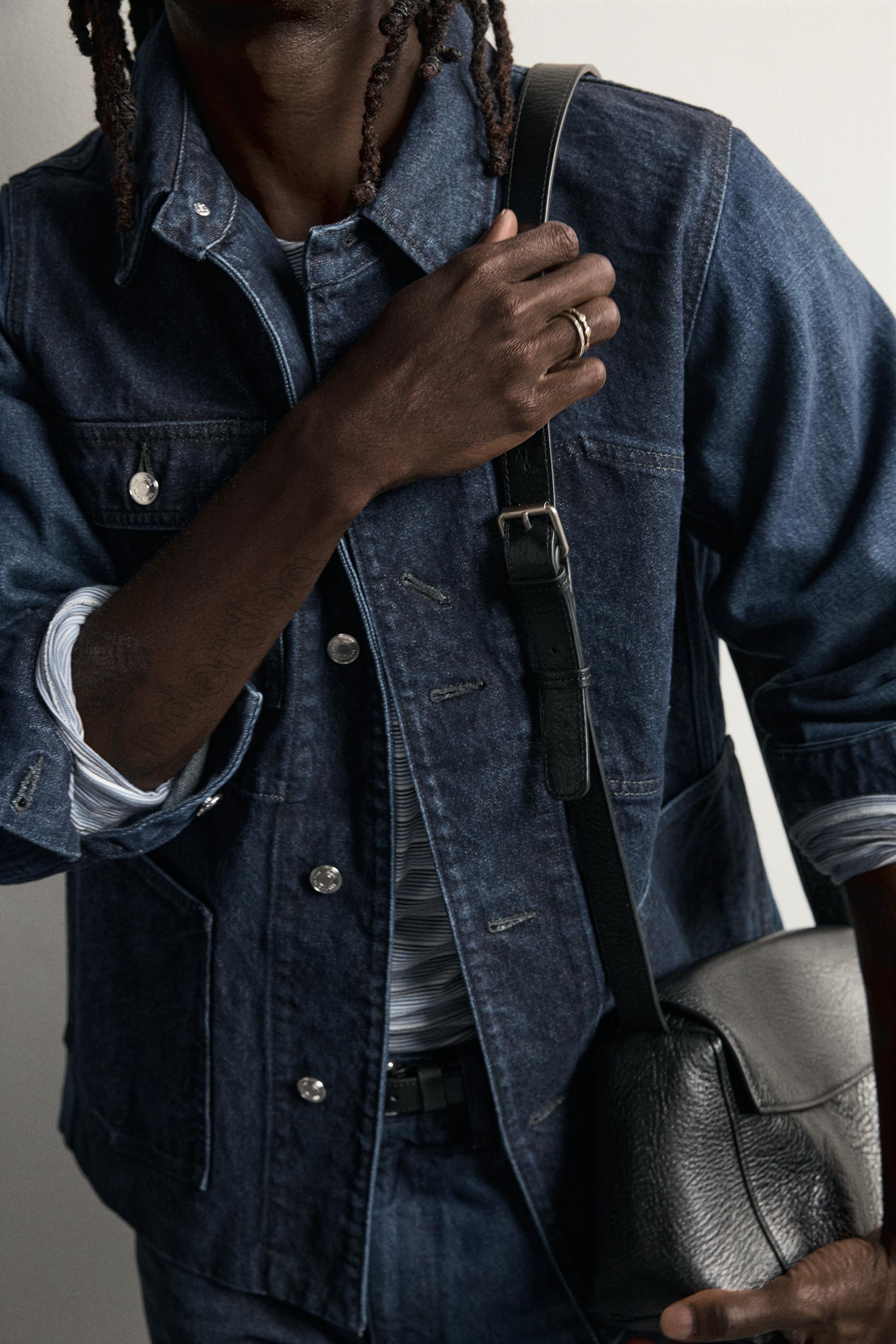 VESTE EN JEAN À POCHES TANAKA NY TYO LTD.©